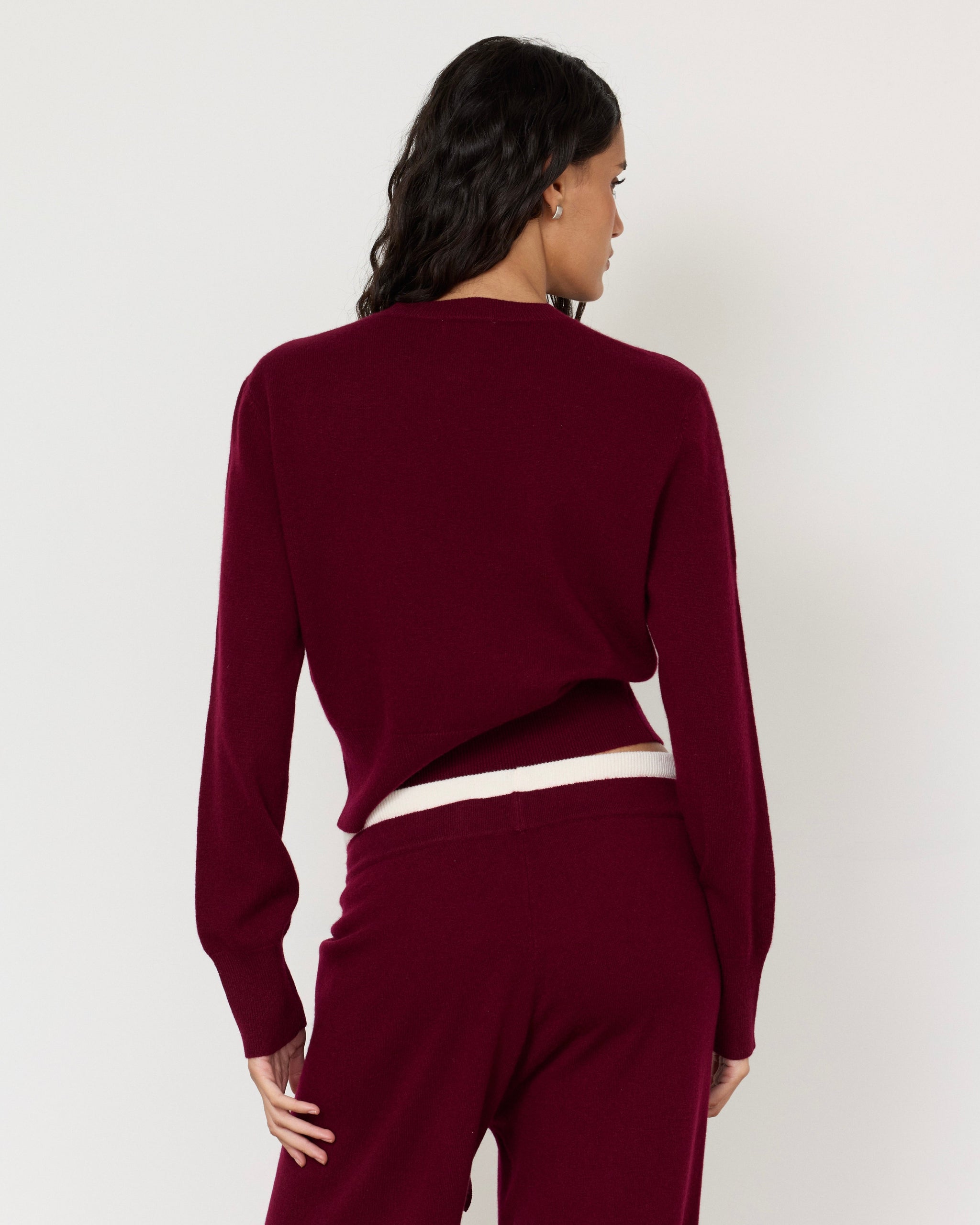 Tove Layered Cashmere Crewneck - Artless Forever - Flyclothing LLC