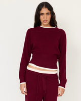 Tove Layered Cashmere Crewneck - Artless Forever - Flyclothing LLC
