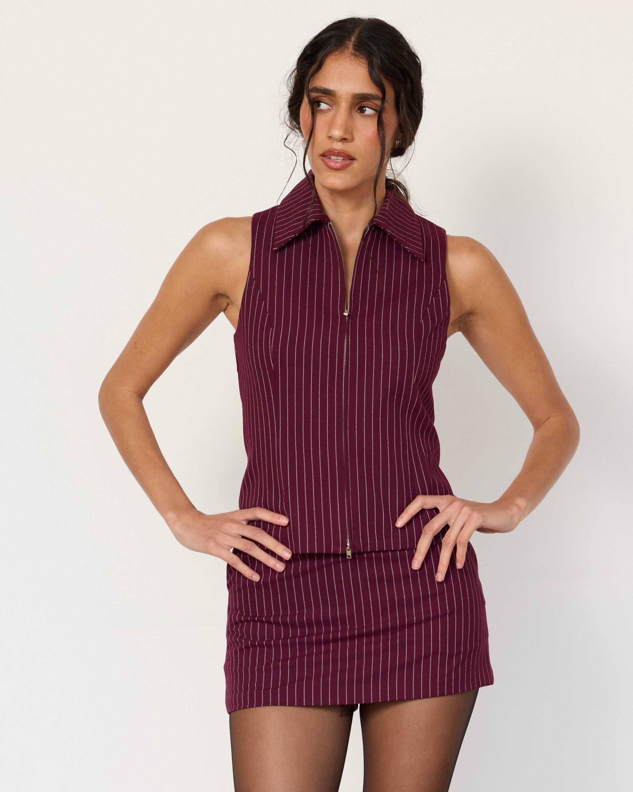 Kaia Zip Vest - Artless Forever - Flyclothing LLC