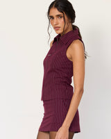Kaia Zip Vest - Artless Forever - Flyclothing LLC