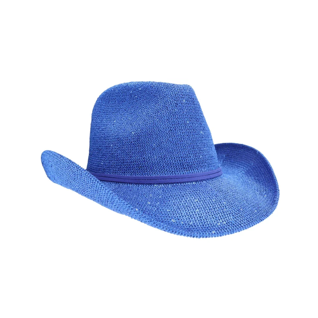 C.C Women's Sequin Cowboy Hat - Madeline Love - Flyclothing LLC