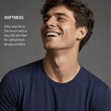 SilkCut Micro Modal Crew Neck T-Shirt - SilkCut Underwear - Flyclothing LLC