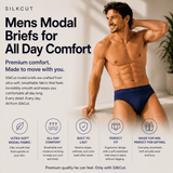 SilkCut Micro Modal Briefs - 3 Pack - SilkCut Underwear - Flyclothing LLC