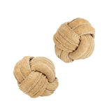 Huggle-Hide® Natural Leather Ball Dog Toy, 2 Pack - HuggleHounds - Flyclothing LLC