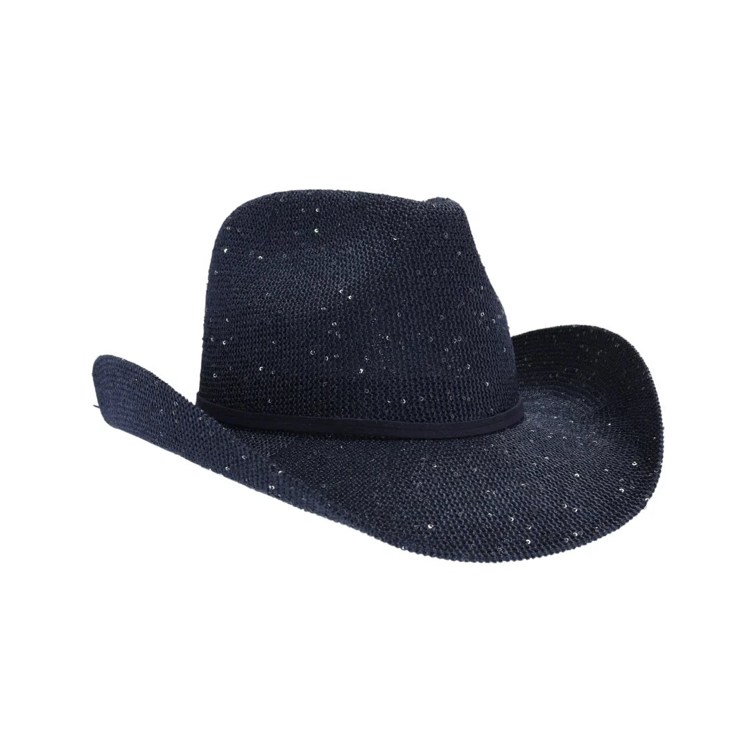 C.C Women's Sequin Cowboy Hat - Madeline Love - Flyclothing LLC