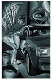 Black Market Art Company Up To No Good Print