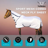 TuffRider Sport Mesh Combo Neck Fly Sheet - Breeches.com - Flyclothing LLC