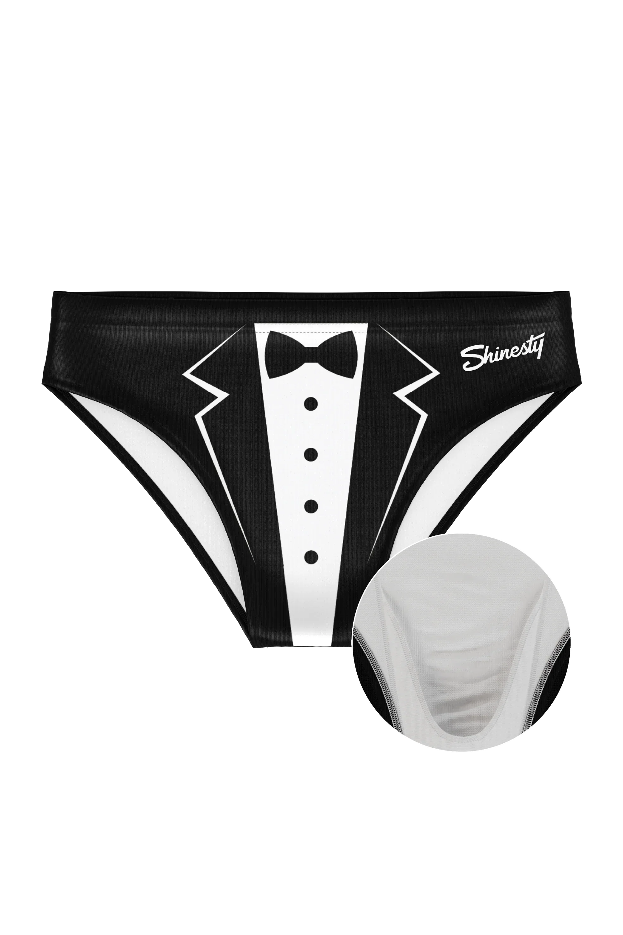 The Butlers | Tuxedo Ball Hammock® Pouch Swim Briefs - Shinesty - Flyclothing LLC
