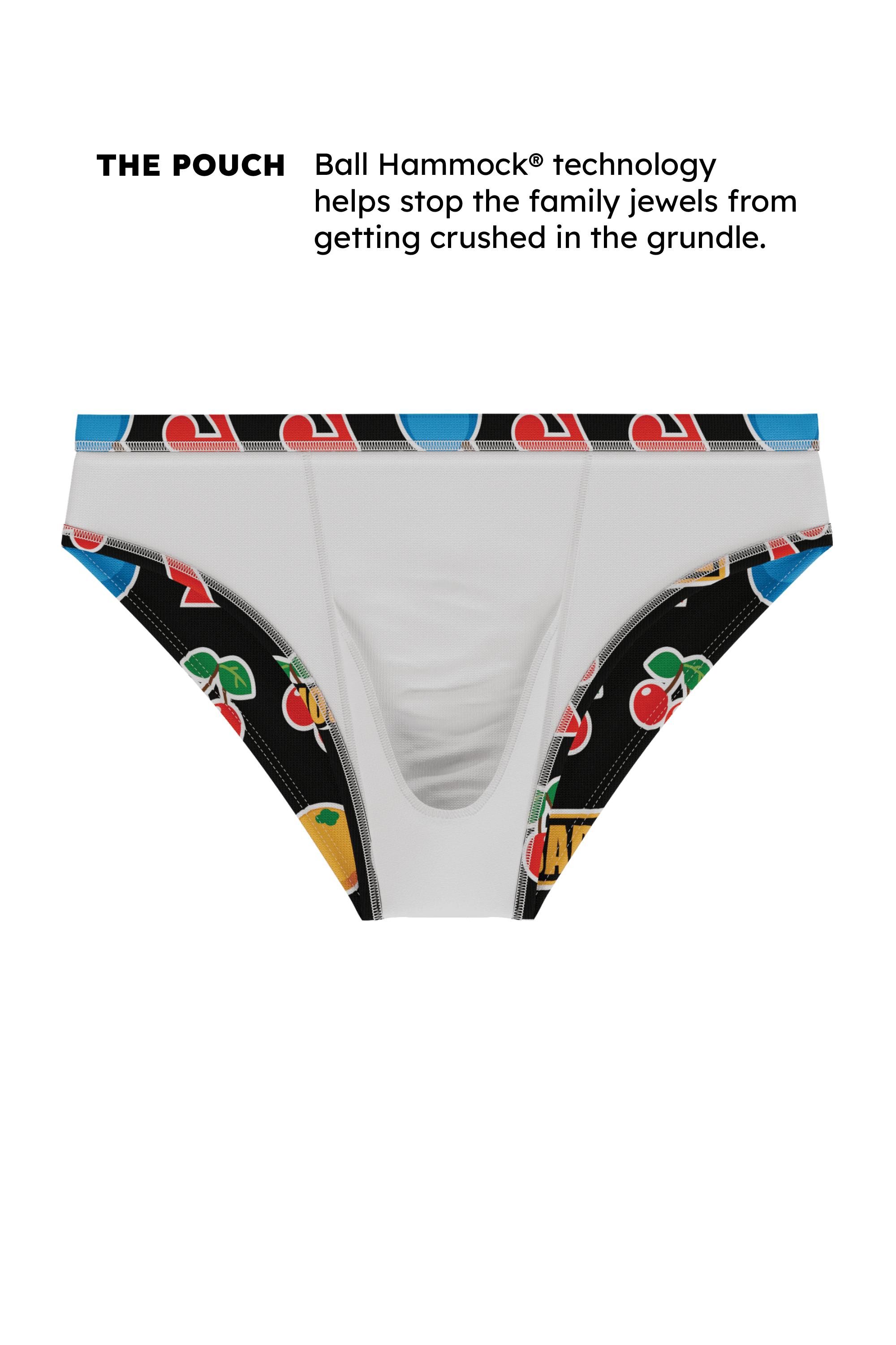 The Jackpot | Slot Machine Ball Hammock® Pouch Swim Briefs - Shinesty - Flyclothing LLC