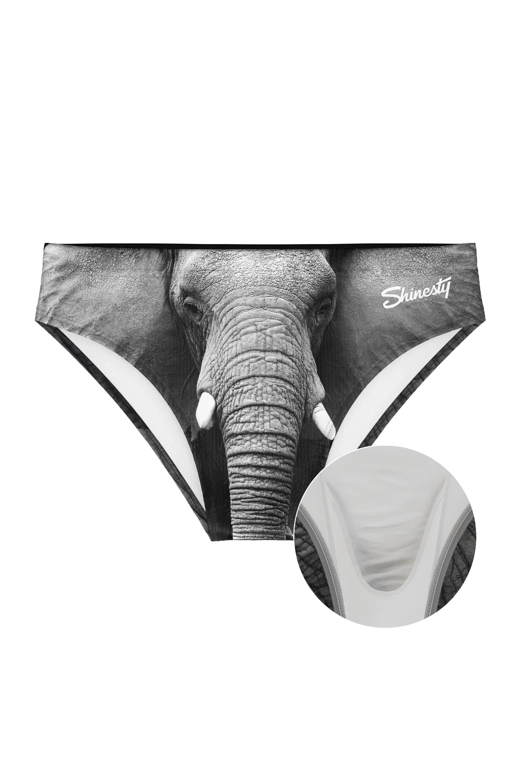 The Junk Trunk | Elephant Ball Hammock® Pouch Swim Briefs - Shinesty - Flyclothing LLC