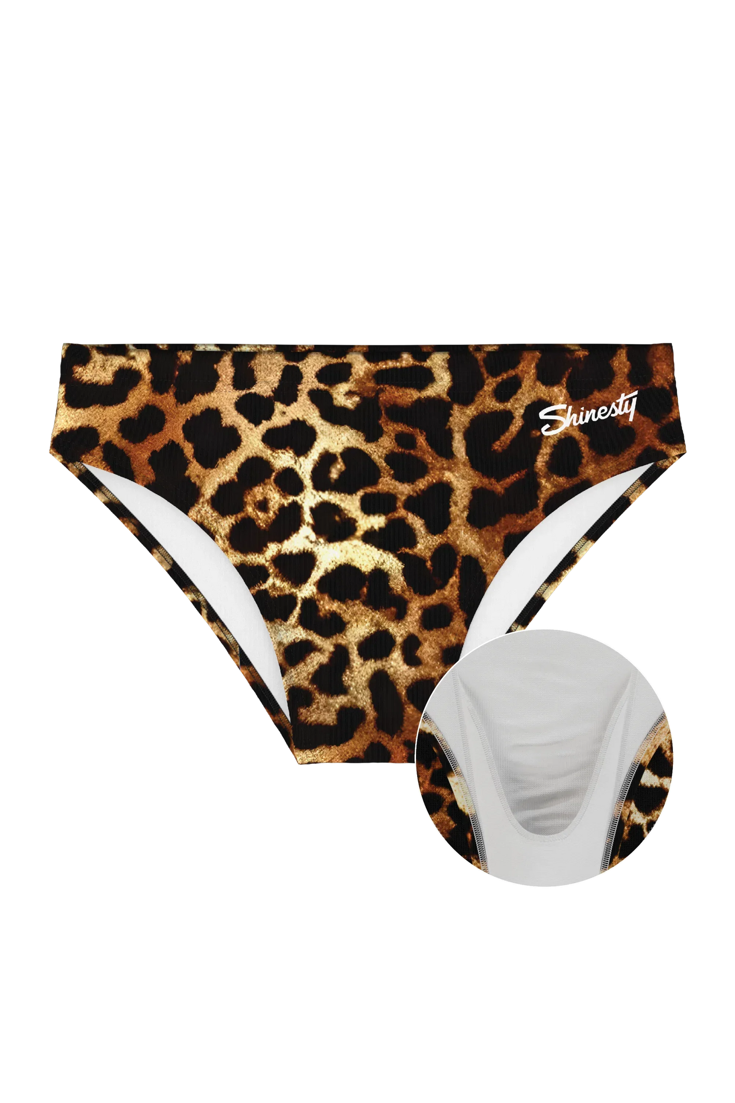The Hot Spots | Leopard Ball Hammock® Pouch Swim Briefs - Shinesty - Flyclothing LLC