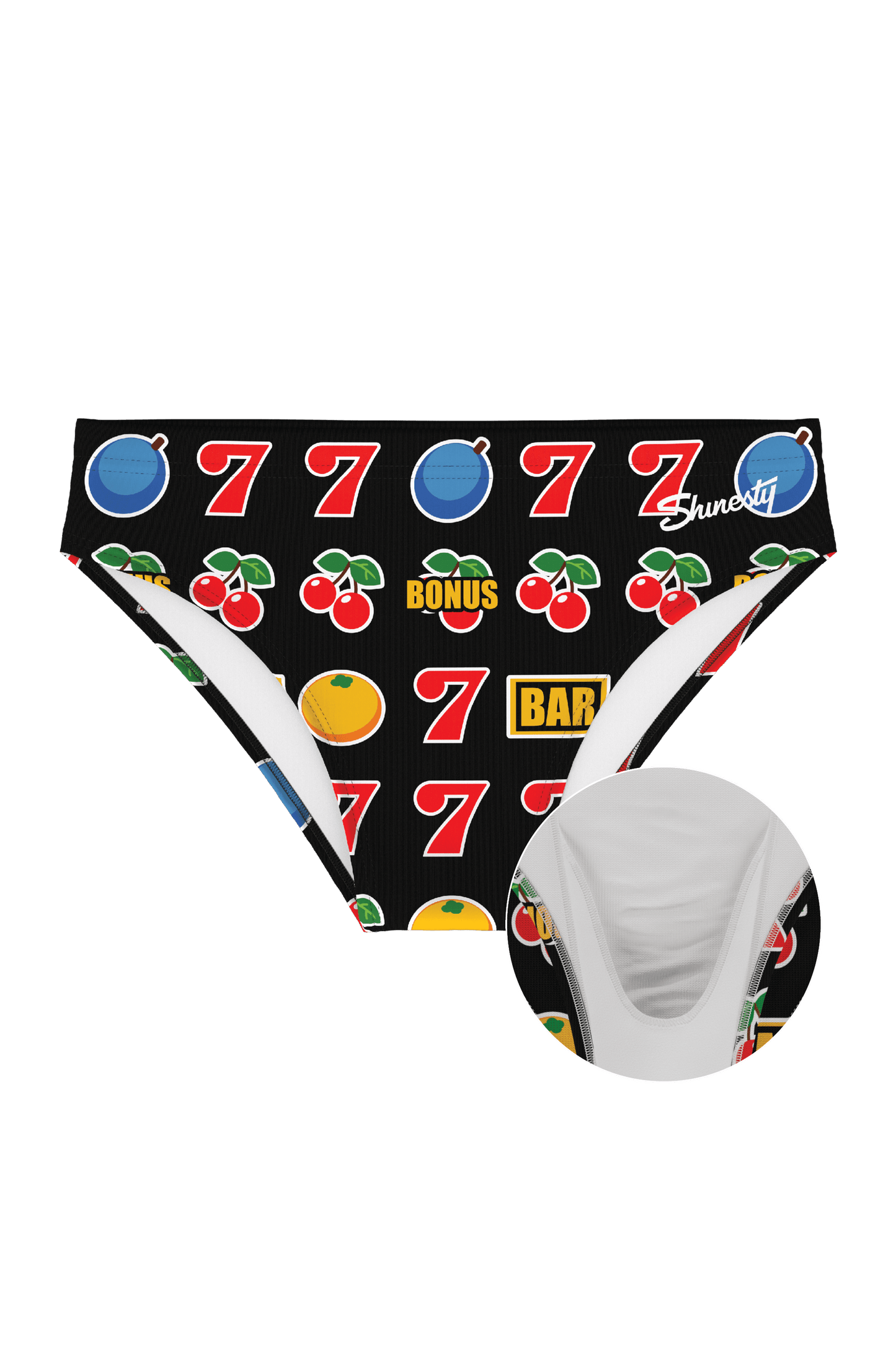 The Jackpot | Slot Machine Ball Hammock® Pouch Swim Briefs - Shinesty - Flyclothing LLC