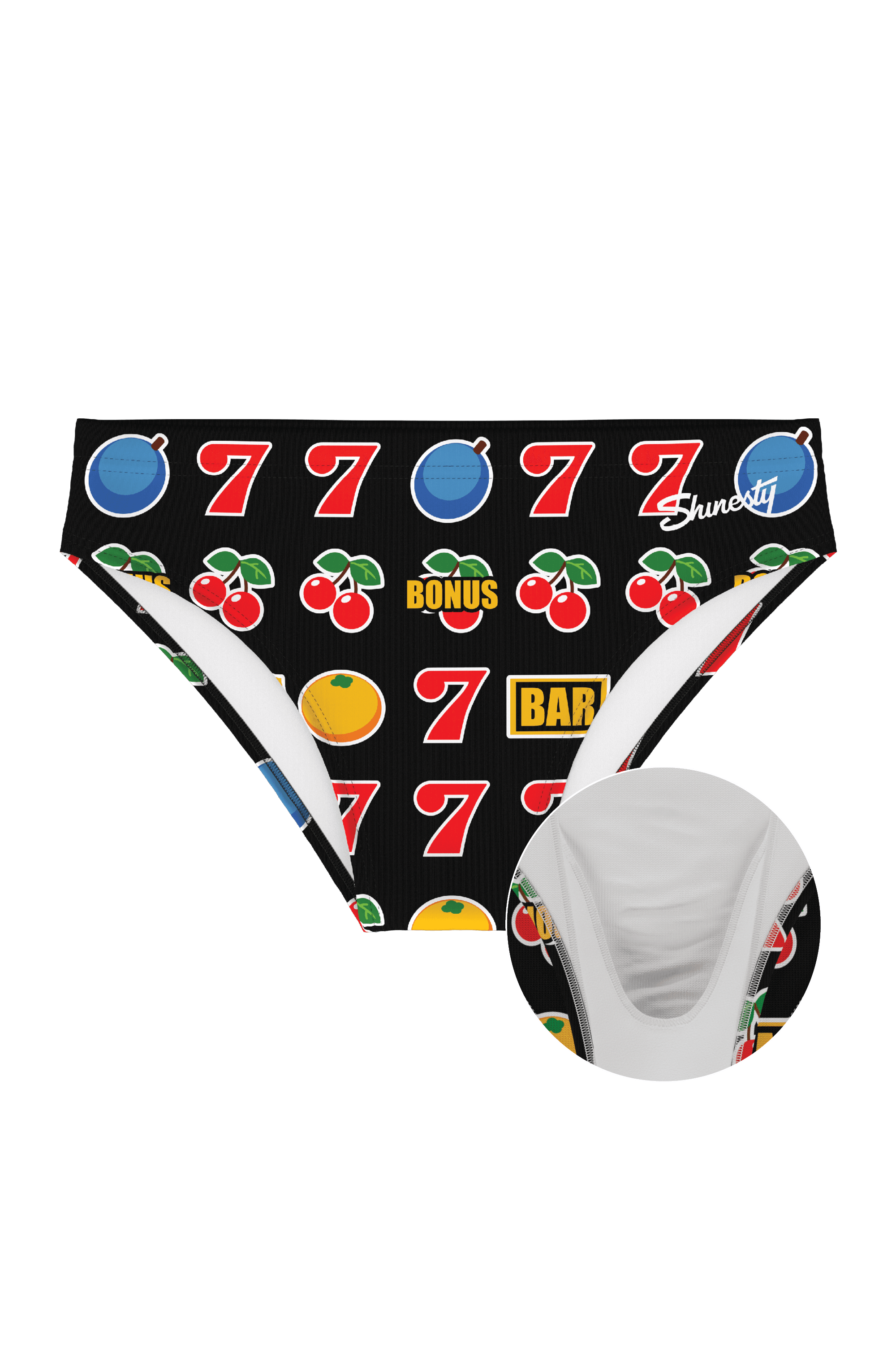 The Jackpot | Slot Machine Ball Hammock® Pouch Swim Briefs - Shinesty - Flyclothing LLC