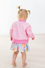 Bubblegum Pink Sequin Jacket - Mila & Rose ® - Flyclothing LLC