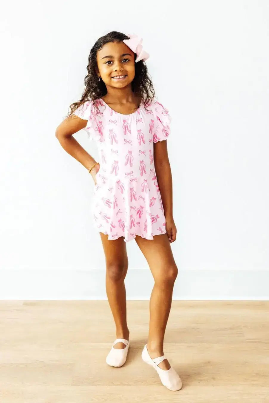 Twirling en Pointe S/S Twirl Leotard - Mila & Rose ® - Flyclothing LLC