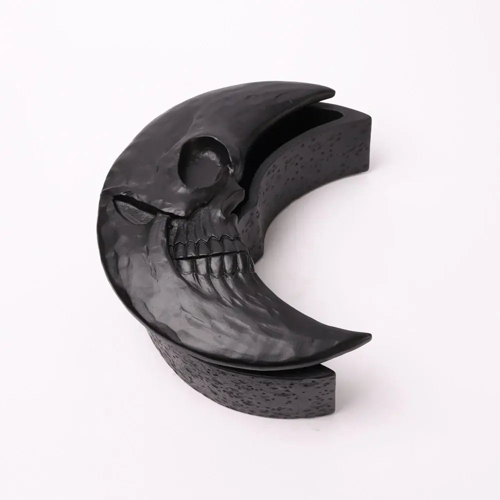 Alchemy Gothic Skull Moon Box - Matte Black - Alchemy Gothic - Flyclothing LLC