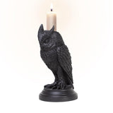 The Vault Owl of Astrontiel  Candlestick - Alchemy Gothic