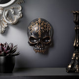 Alchemy Voodoo Skull Masque Table Ornament