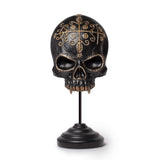 Alchemy Voodoo Skull Masque Table Ornament