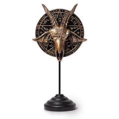 Alchemy Gothic Baphomet Masque Table Ornament