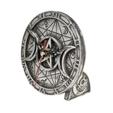 Alchemy Gothic Wiccan Desk Clock - Alchemy Gothic