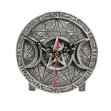 Alchemy Gothic Wiccan Desk Clock - Alchemy Gothic