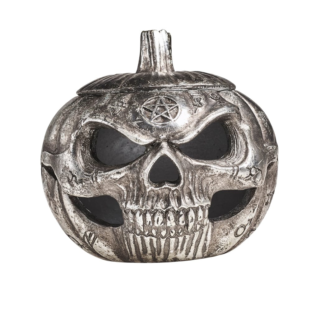 Alchemy Gothic Pumpkin Skull Pot - Alchemy Gothic