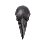 Alchemy Gothic Raven Skull Hand Mirror - Black - Alchemy Gothic