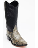 Old West Mens Aythana Viny Print All Over Leather 13" Boot - Old West