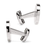 VDP White & Black Pave Crystals Cufflinks - Cufflinks.com - Flyclothing LLC