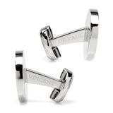 VDP White & Black Pave Crystals Stud Set - Cufflinks.com - Flyclothing LLC