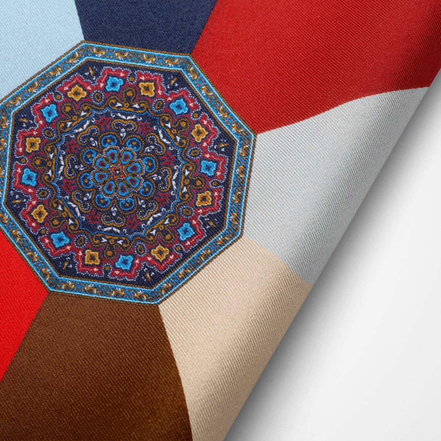 VDP Multi Colored Paisley Pocket Square - Cufflinks.com - Flyclothing LLC