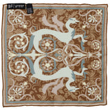 VDP Biltmore Renaissance Revival Brown Pocket Square - Cufflinks.com - Flyclothing LLC