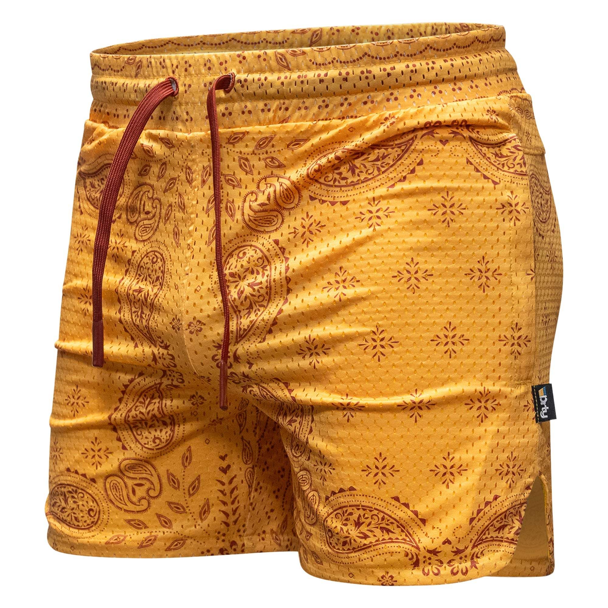 Men’s Double-Layer Mesh Training Shorts — 5" Inseam - DIRTY COWBOY USA - Flyclothing LLC