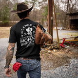 Violence Will Continue Until Morale Improves Men's T-Shirt - DIRTY COWBOY USA - Flyclothing LLC