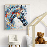 Canvas Print: "Vivid Steed" - Tailored Canvases - Flyclothing LLC
