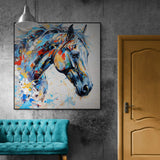 Canvas Print: "Vivid Steed" - Tailored Canvases - Flyclothing LLC
