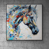 Canvas Print: "Vivid Steed" - Tailored Canvases - Flyclothing LLC