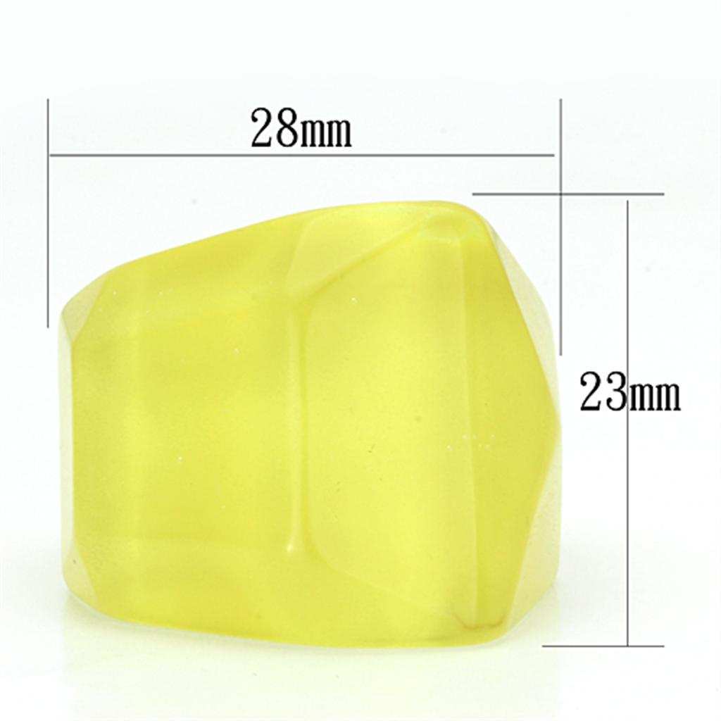 VL096 - Resin Ring with No Stone - Alamode - Flyclothing LLC