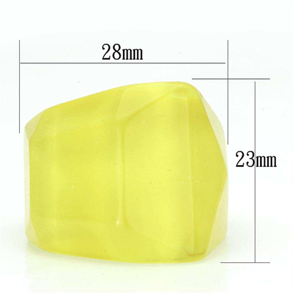 VL096 - Resin Ring with No Stone - Alamode - Flyclothing LLC