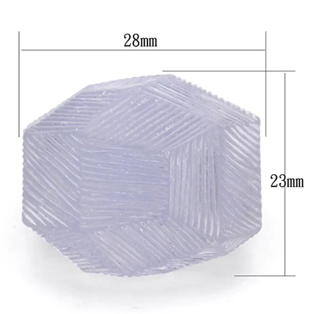 VL104 - Resin Ring with No Stone - Alamode - Flyclothing LLC