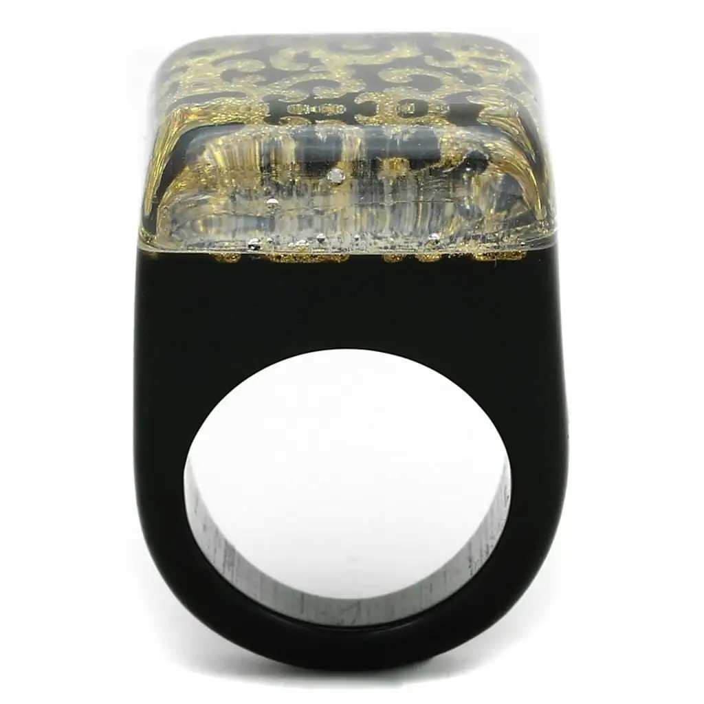 VL112 - Resin Ring with No Stone - Alamode - Flyclothing LLC