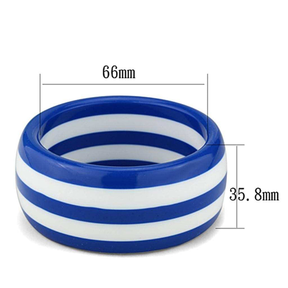 VL125 - Resin Bangle with No Stone - Alamode - Flyclothing LLC