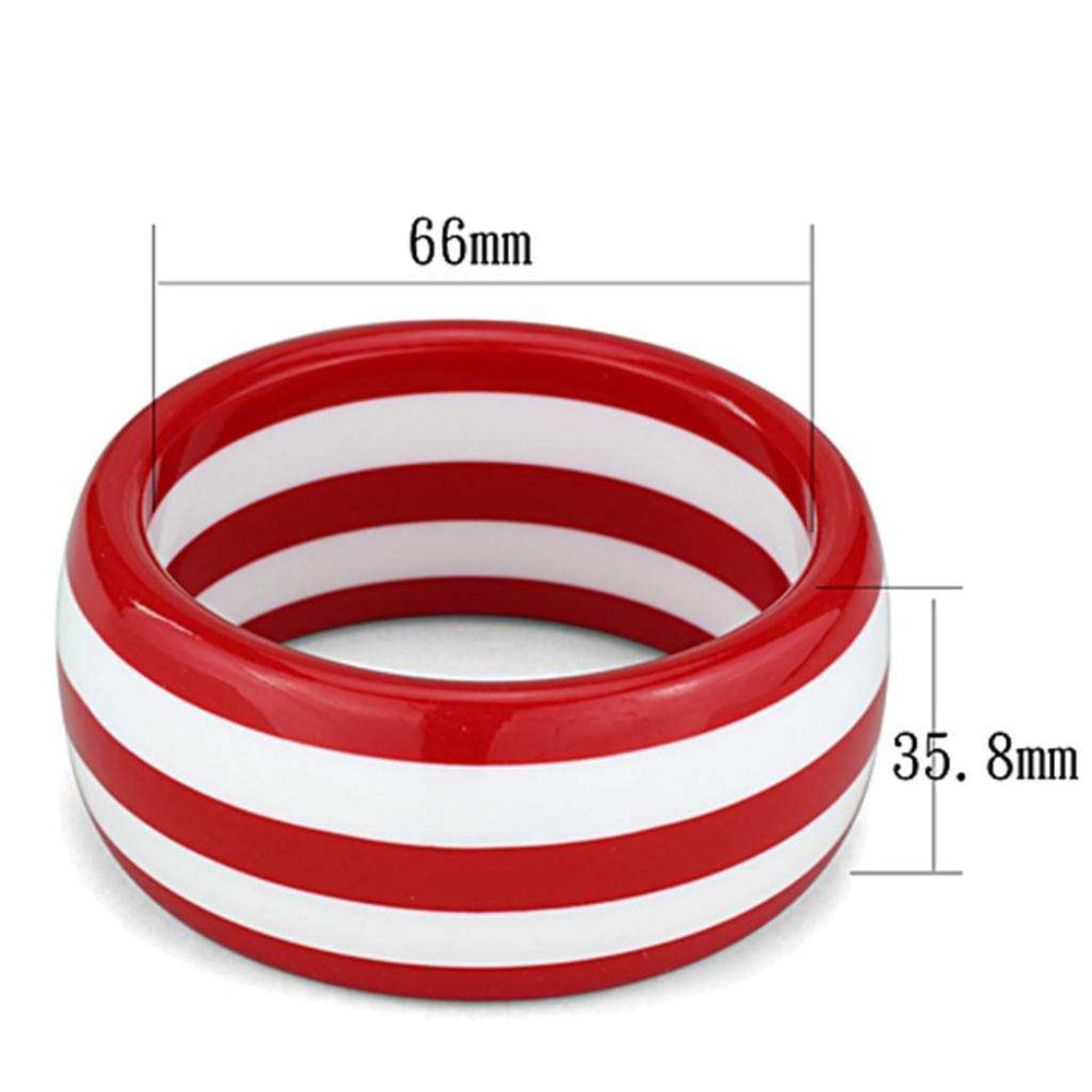 VL126 - Resin Bangle with No Stone - Alamode - Flyclothing LLC