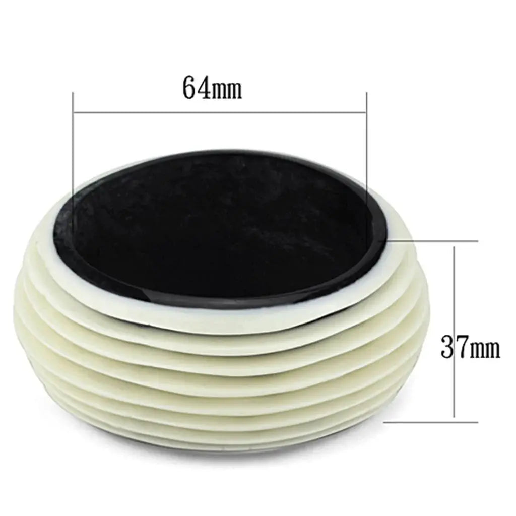 VL129 - Resin Bangle with No Stone - Alamode - Flyclothing LLC