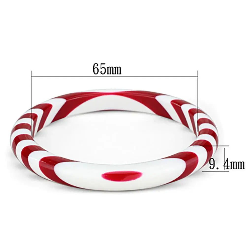 VL131 - Resin Bangle with No Stone - Alamode - Flyclothing LLC