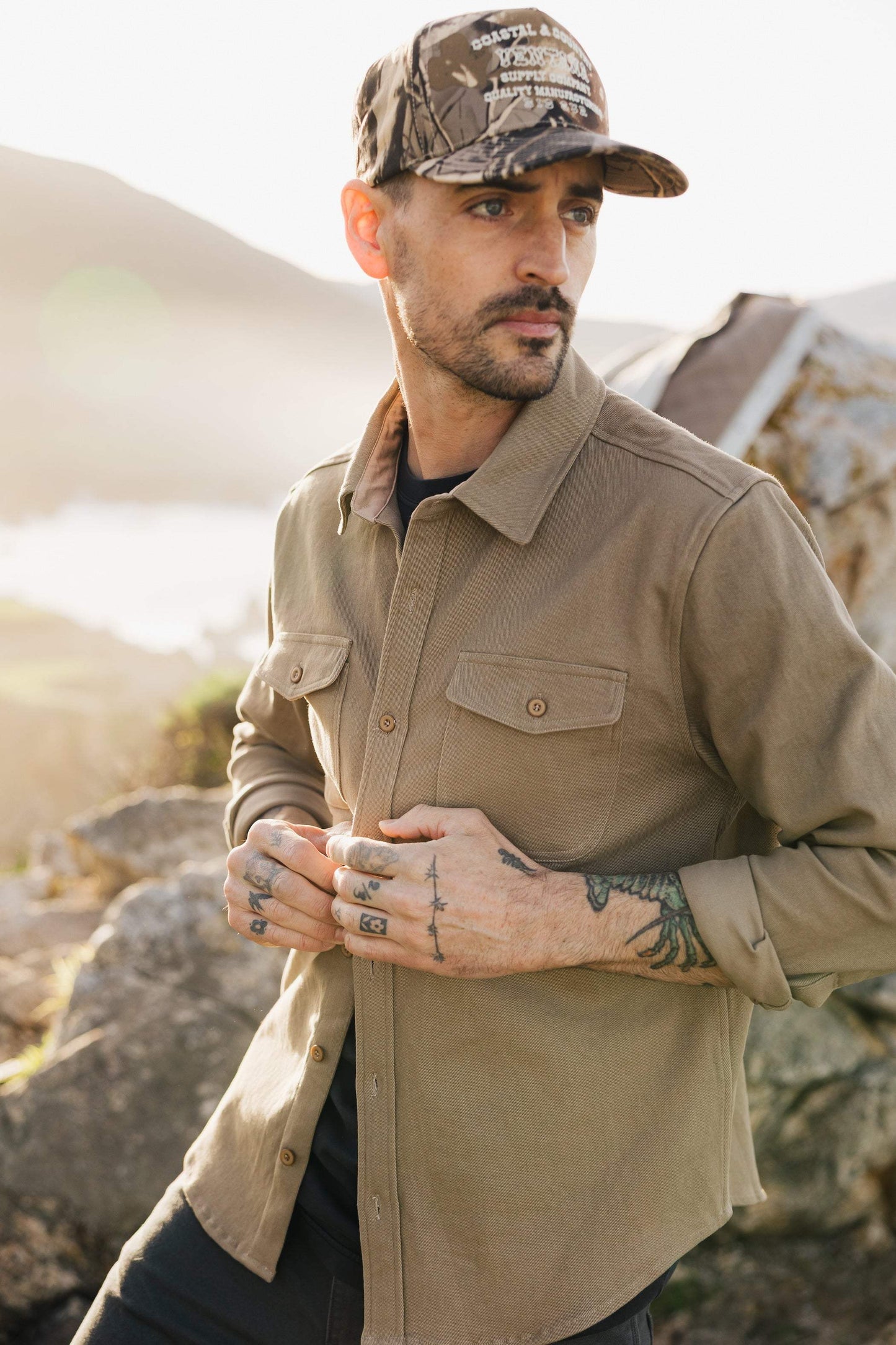 South Coast Shirt Sandstone