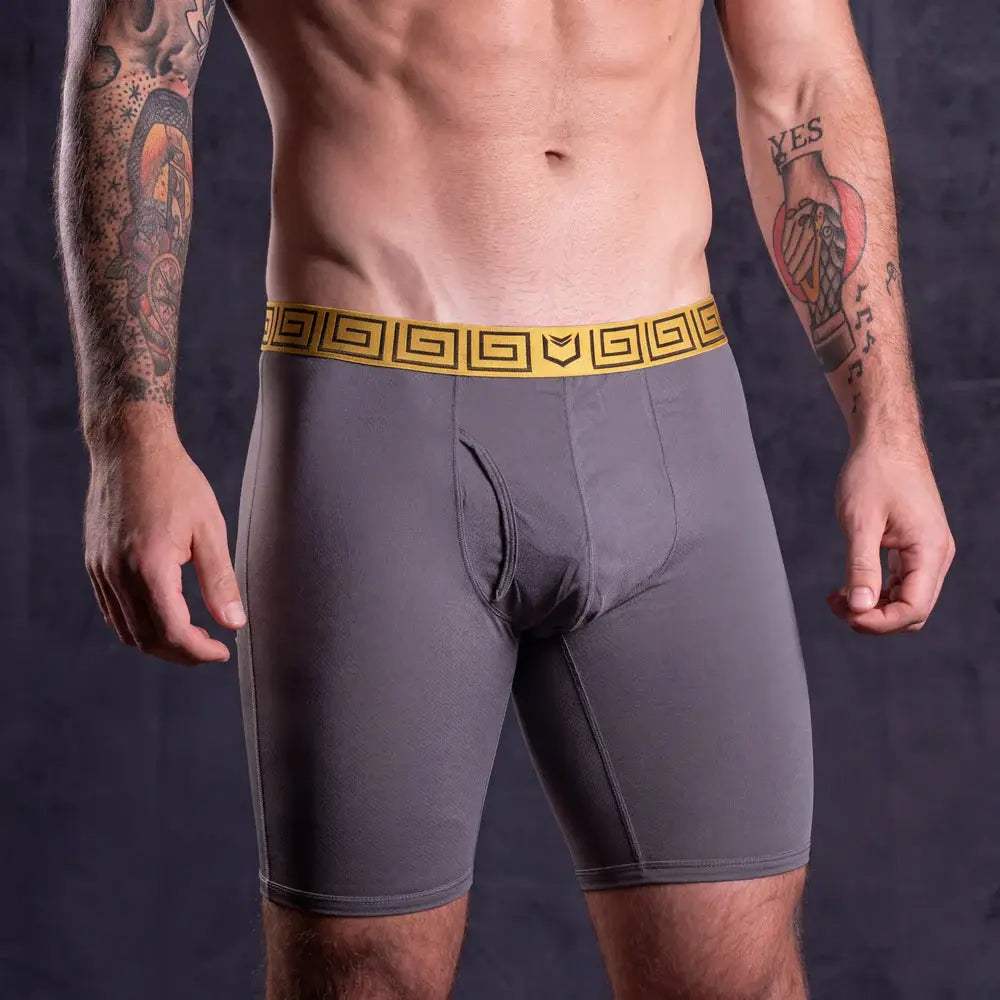 SHEATH V AirFlow Men's Pouch Boxer Brief 8" - SHEATH UNDERWEAR - Flyclothing LLC