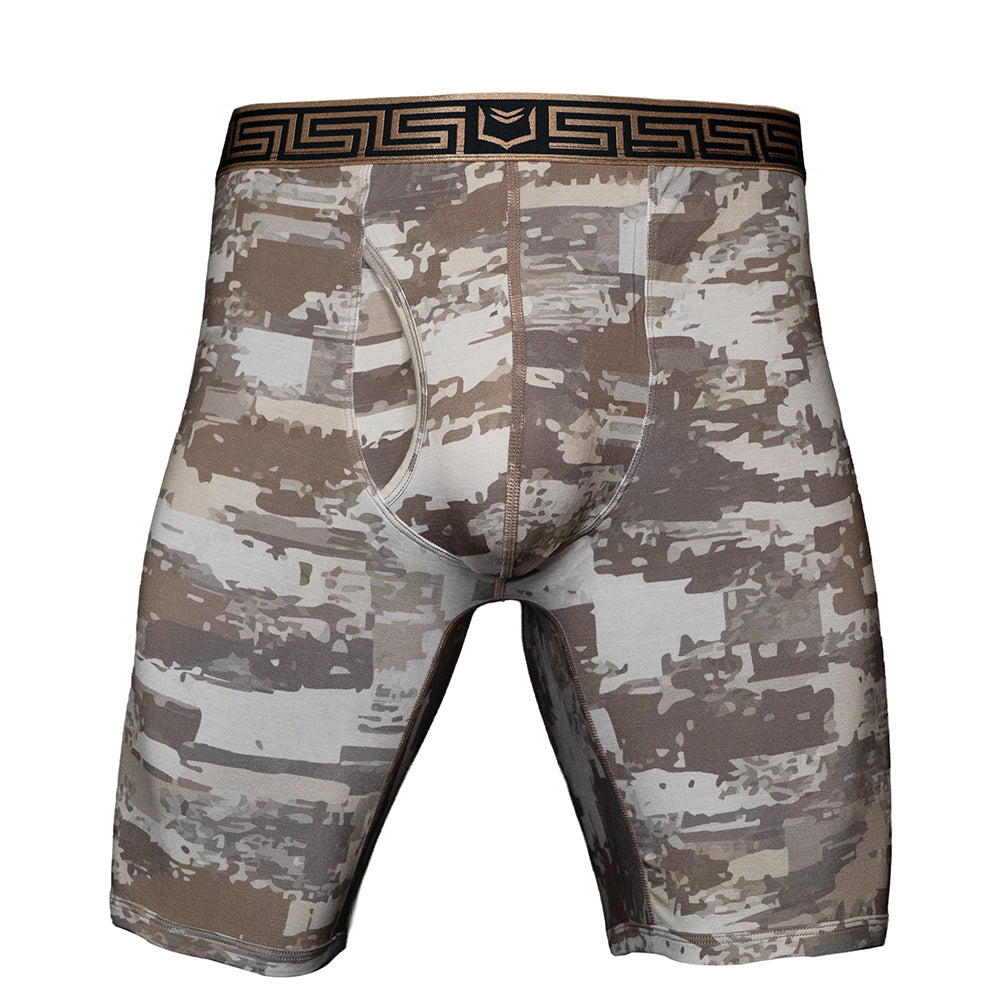 SHEATH V Bamboo Men's Duo Zen Pouch™ Boxer Brief 8"