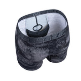 SHEATH V Bamboo Men's Duo Zen Pouch™ Boxer Brief 8"